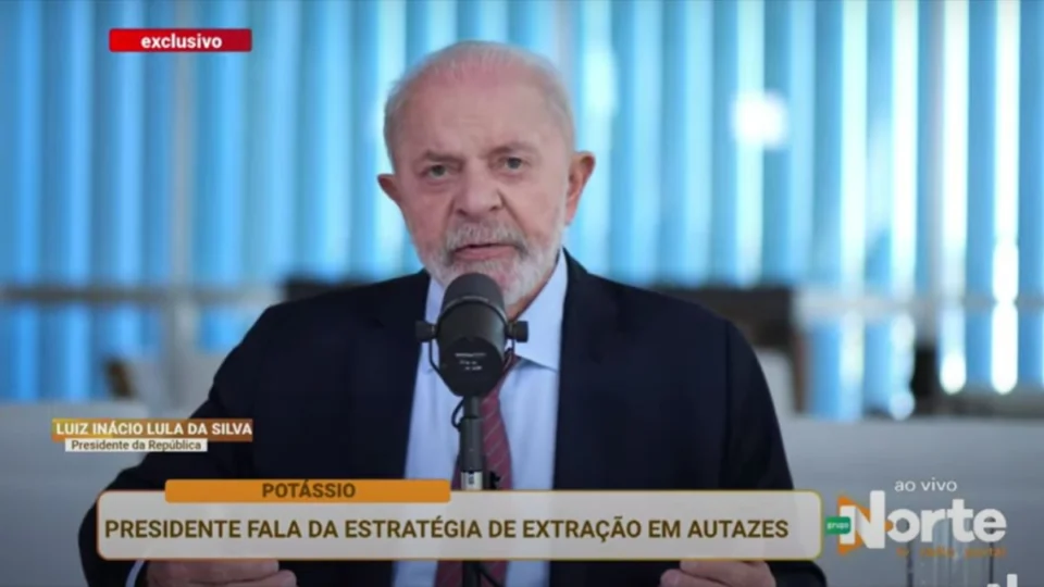 Lula defende cautela na exploração de potássio no Amazonas