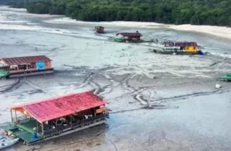 VÍDEO: seca no Tarumã-Açu paralisa quase 100% dos flutuantes no Amazonas