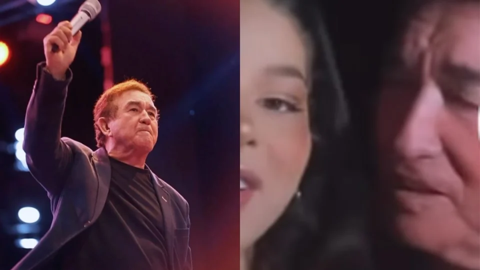 Amado Batista aparece cantando para mulher e ex comenta: ‘se fosse bom, era atual’