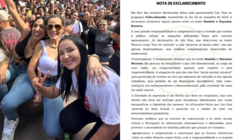 Irmã de Deolane Bezerra abre processo contra Léo Dias; saiba o motivo