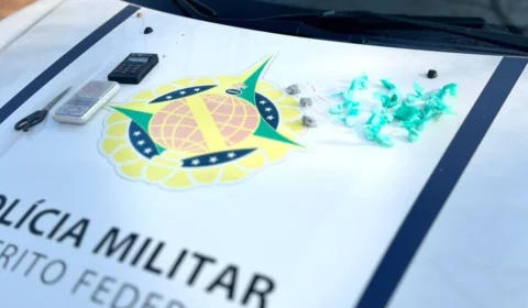 PM apreende drogas em túmulo violado em Sobradinho; veja vídeo