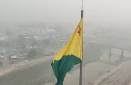 Qualidade do ar em Rio Branco se mantém moderada mas umidade segue baixa