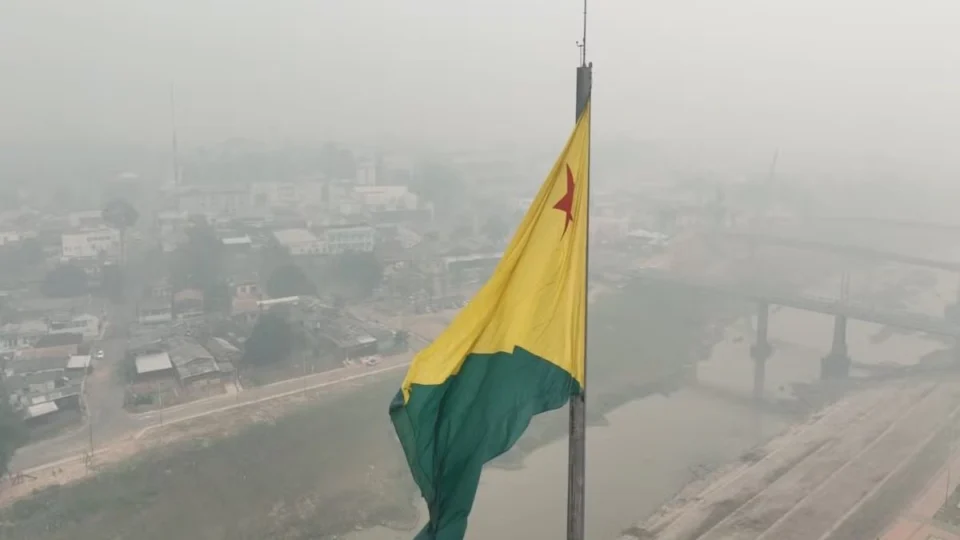 Qualidade do ar em Rio Branco se mantém moderada mas umidade segue baixa