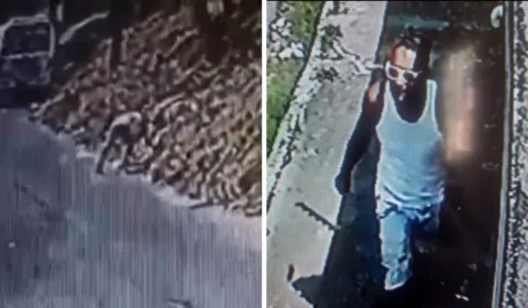 VÍDEO: homem ateia fogo na área externa do INPA, em Manaus