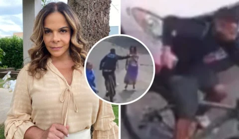 VÍDEO: Sula Miranda é assaltada em São Paulo e câmera flagra susto