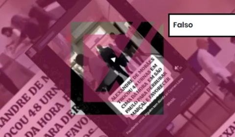 Alexandre de Moraes não é mais do TSE e não trocou urnas; vídeo mostra ministro votando em SP