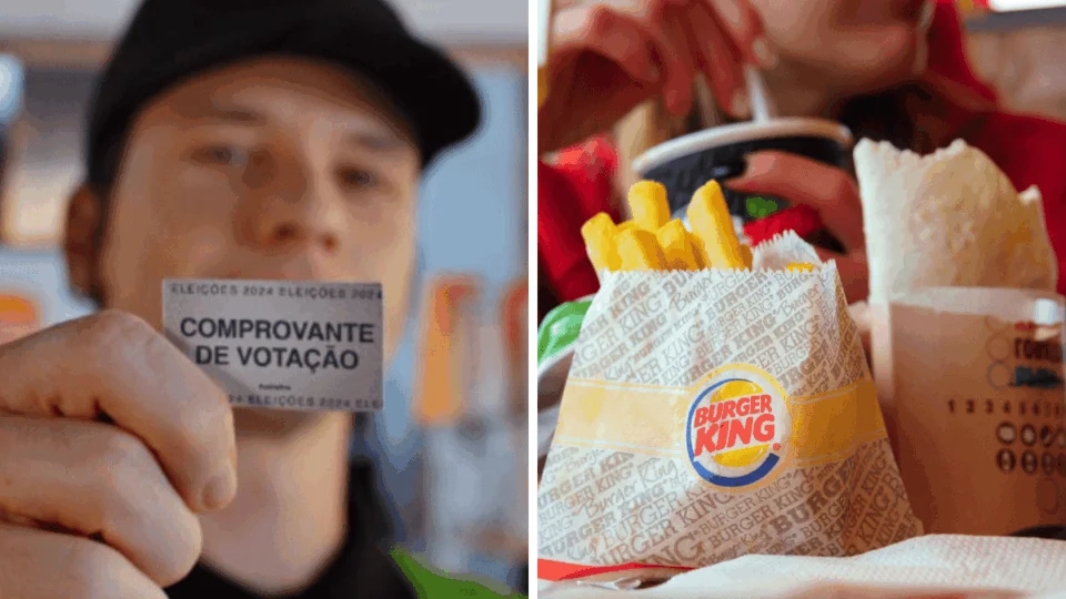‘Compramos seu voto’: Burguer King’s em Manaus darão brindes para quem votar