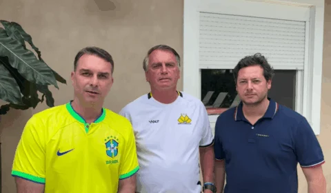 Bolsonaro pede ‘paz para o mundo’ e seu filho fala sobre respeito a Israel