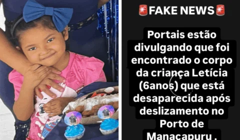 Tragédia em Manacapuru: família de criança desaparecida é vítima de fake news