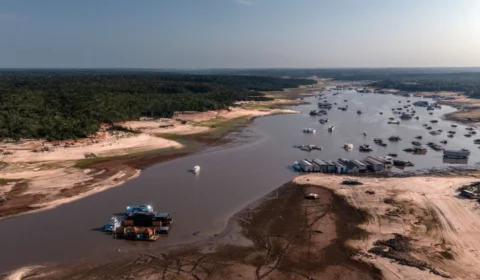 Rio Negro sobe 3 cm em 24 horas após atingir seca histórica; veja