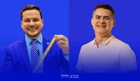 TV Norte recebe os candidatos ao 2º turno de Manaus, David Almeida e Alberto Neto