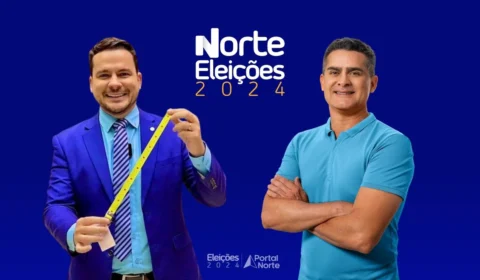 Veja como foi debate entre David Almeida e Alberto Neto na TV Norte Amazonas