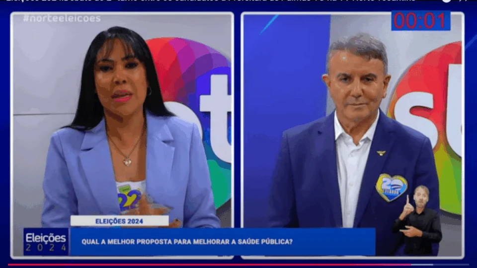 Debate em Palmas: “O candidato é o verdadeiro Judas”, alega Janad Valcari (PL)