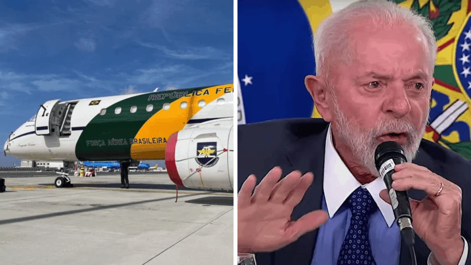 Avião de Lula sofre problema técnico após saída do México