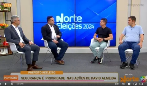 ‘Quem manda em Manaus é o manauara’ diz prefeito reeleito David Almeida