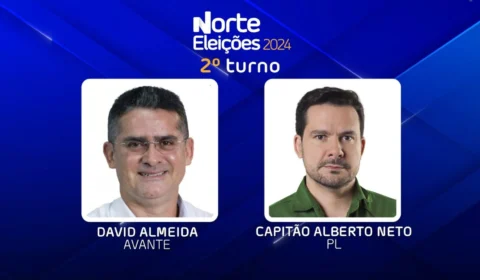 Pesquisa Eficaz em Manaus: David Almeida tem 47,3% e Capitão Alberto Neto, 41%