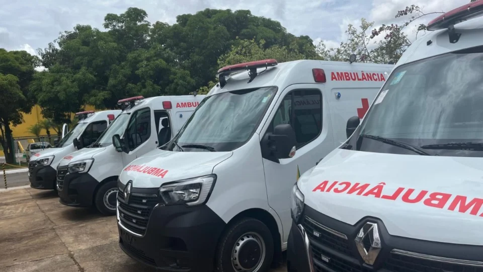 DF recebe nove ambulâncias para agilizar atendimentos