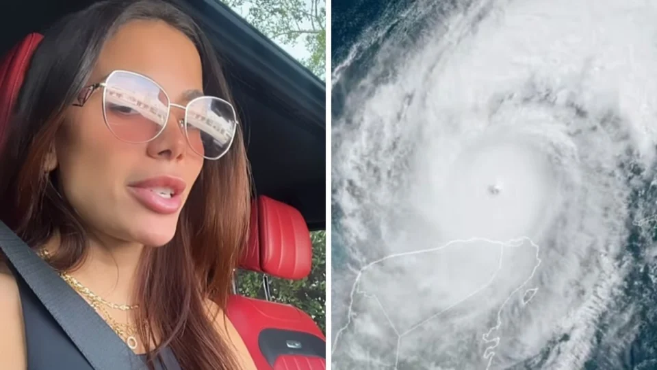 Anitta decide ficar na rota do ‘furacão Milton’ e explica motivo; confira