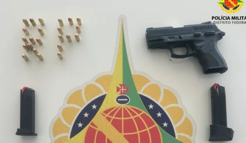 Mulher é presa com arma de fogo em operação policial no DF