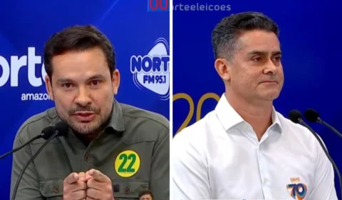 Debate na TV Norte: Alberto Neto diz que prefeito “vive no fantástico mundo de David”