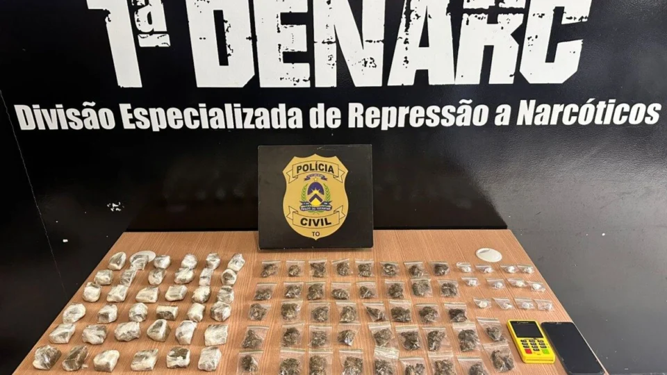 Delivery de droga: homem foi preso em flagrante em Palmas
