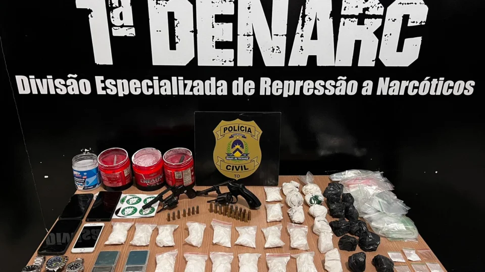 Delivery de drogas: três homens são presos por tráfico em Palmas