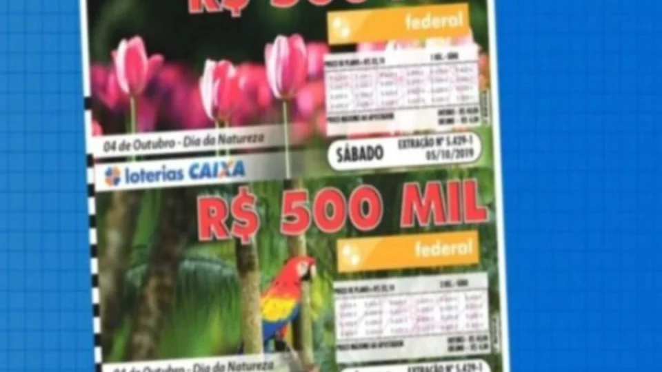 Resultado Loteria Federal de hoje (11/10): veja números sorteados no concurso 5909