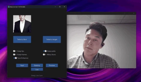 Novo IA clona rosto de qualquer pessoa na webcam