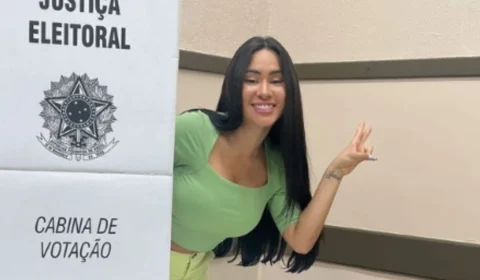Isabelle Nogueira vota em Manaus antes de embarcar para sua nova vida em São Paulo