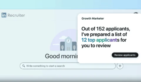 LinkedIn lança novo agente de recrutamento com IA