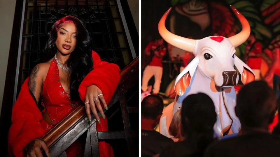 Ludmilla resolve confusão com Garantido após usar boi falso em show de Manaus