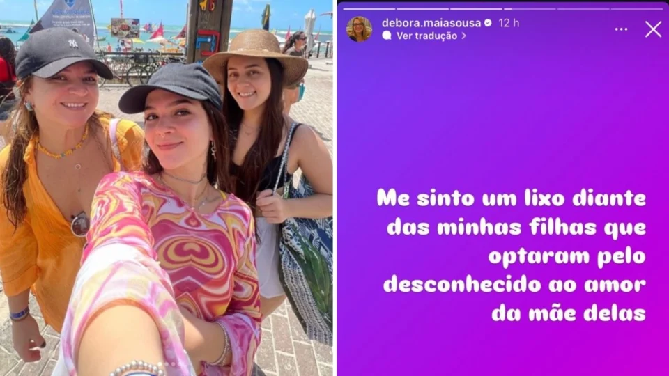 Mãe de Mel Maia desabafa sobre ‘ingratidão’ das filhas nas redes sociais: “Me sinto um lixo”