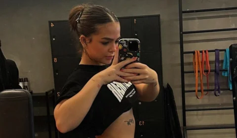 Mel Maia exibe corpo sarado e comemora evolução em novas fotos; veja