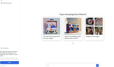 Como usar Meta AI no PC? veja como utilizar inteligência artificial do WhatsApp