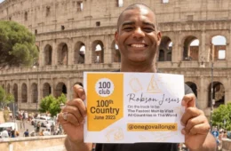 Brasileiro entra para o Guinness após visitar quase 200 países em tempo recorde