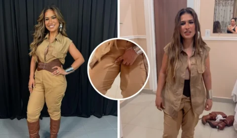 Simone Mendes agita Itacoatiara e sai ‘destruída’ de show: ‘parece que fiz xixi’