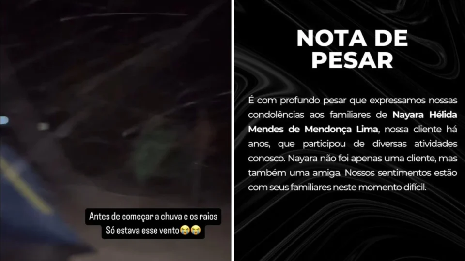 Tragédia em Novo Airão: Mulher morre após ser atingida por raio em acampamento