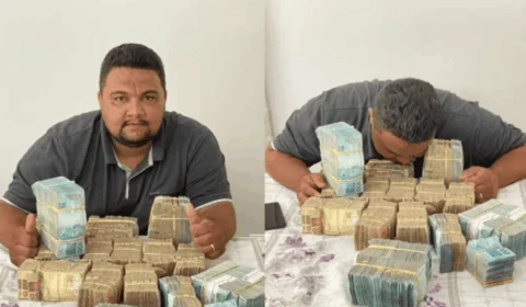Candidato a vereador fotografado beijando dinheiro vira alvo da PF em Boa Vista
