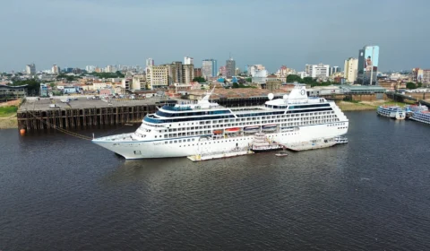 Manaus recebe navios luxuosos em Temporada de Cruzeiros 2024/2025