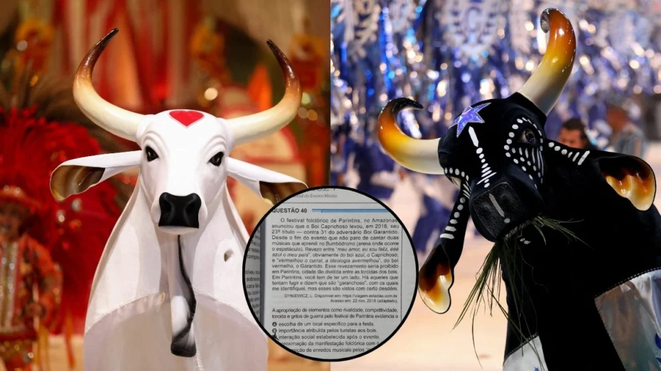 Acertaria? Caprichoso e Garantido viram questão no Enem 2024; confira