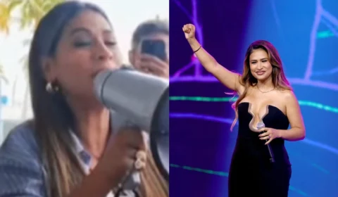 Simone faz ‘show surpresa’ no Distrito Industrial em Manaus; assista vídeo