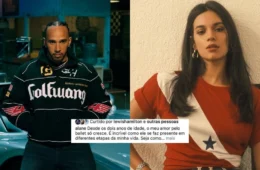 Lewis Hamilton curte post de ex-BBB Alane Dias e agita web: ‘Em busca do CPF’