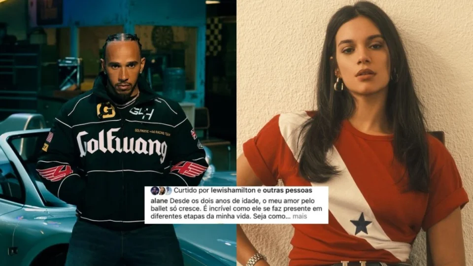 Lewis Hamilton curte post de ex-BBB Alane Dias e agita web: ‘Em busca do CPF’