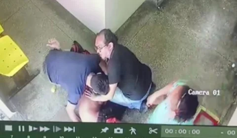 Homem armado tenta assaltar UBS e é imobilizado em Manaus; veja vídeo