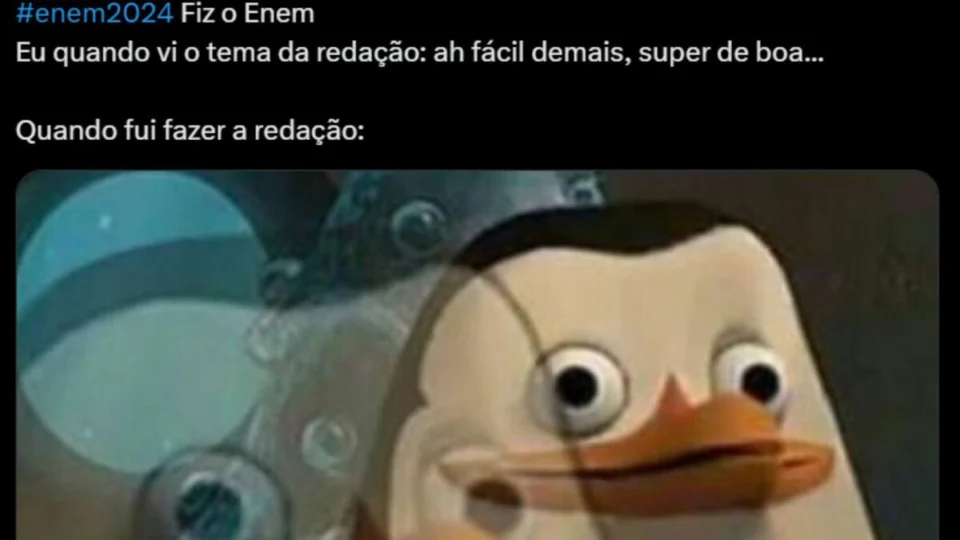 Memes do Enem 2024: os melhores do primeiro dia; veja