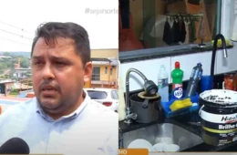 ‘É revoltante’, desabafa morador ao denunciar falta de água no Mauazinho