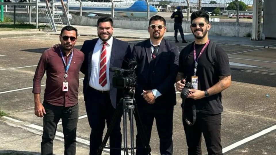 TV Norte Amazonas acompanha visita histórica de Joe Biden a Manaus