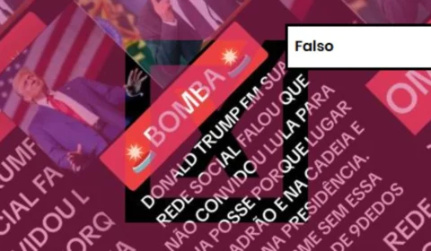 Trump não postou que não convidaria Lula para sua posse ‘porque lugar de ladrão é na cadeia’