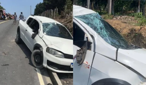 Onze pessoas ficam feridas em acidente de carro em Rio Preto da Eva