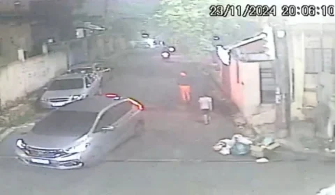 Vídeo: criminosos assaltam e intimidam crianças na zona Sul de Manaus